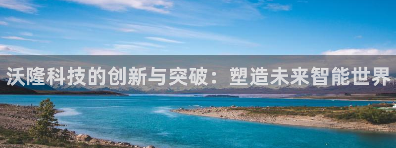 沃隆科技的创新与突破：塑造未来智能世界
