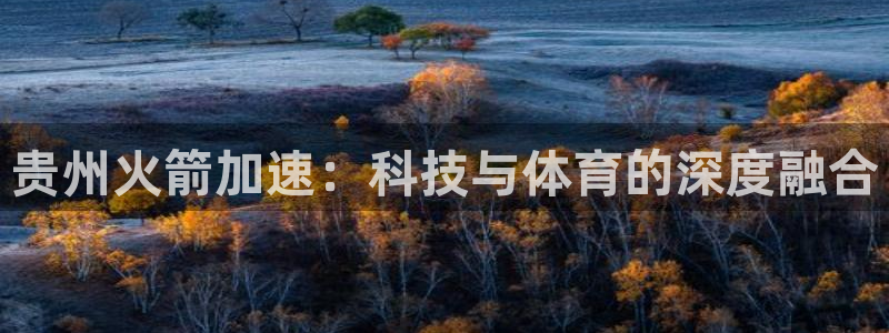 贵州火箭加速：科技与体育的深度融合